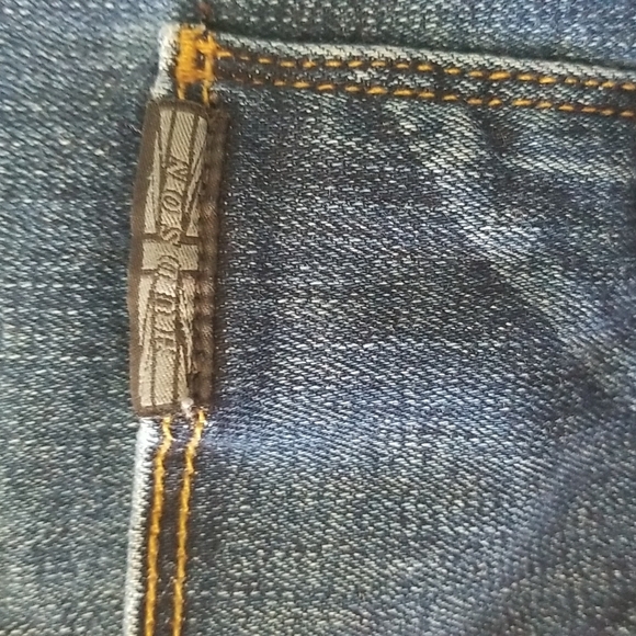 Hudson Asha cuffed Festival Indie Grunge Flirty Beachy Mid Rise shorts size 24 - Picture 11 of 11